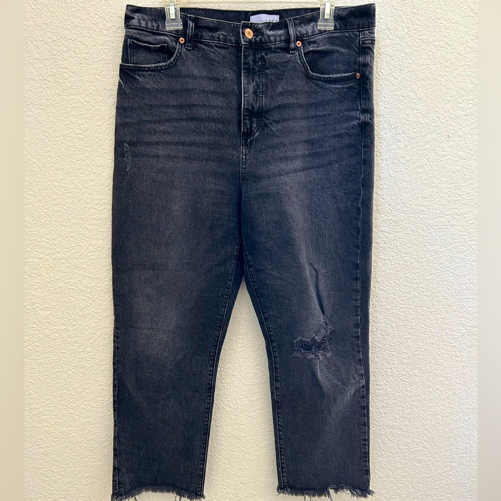 Loft Straight Crop